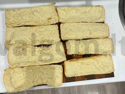 Tortas „Napoleonas namuose“ Žingsnis 16