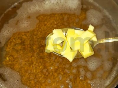 Pirmas patiekalas „Sriuba su polba ir grybais“ Žingsnis 4