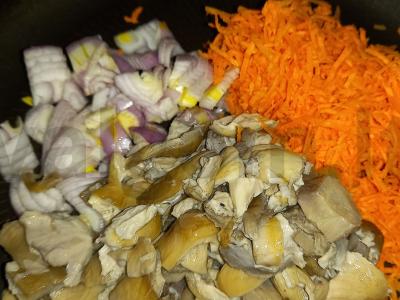 Pirmas patiekalas „Sriuba su polba ir grybais“ Žingsnis 5