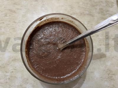 Kakavos smoothie su raugintu pienu Žingsnis 4