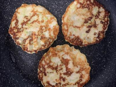 Cukinijų blynai per 40 minučių Žingsnis 3