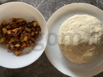 Obuolių ir cinamono pyragėliai Žingsnis 3