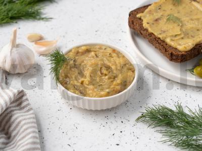 Keptas česnako pasta pagrindine nuotrauka