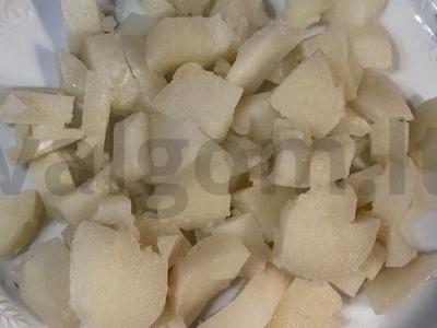 Salotas „Rudens voveraitės“ su raudonąja ikra Žingsnis 1