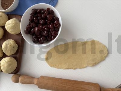 Tortas su vyšniomis „Vienuolyno trobelė“ Žingsnis 6