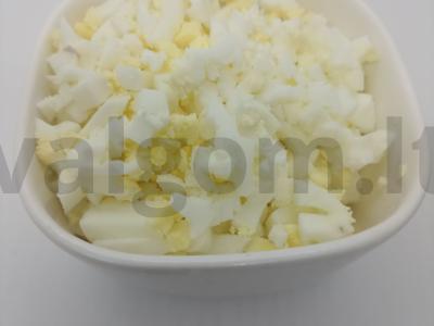 Salotos su kalmarais, miško grybais ir juodaisiais sezamais Žingsnis 2