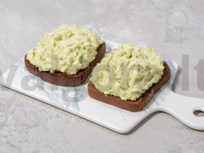 Avokado ir kiaušinio tostai Žingsnis 7