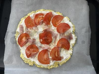 Pica ant varškės tešlos Žingsnis 11