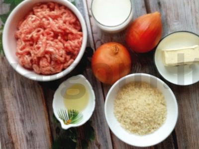 Švelniausi blynai su mėsos ir ryžių įdaru Žingsnis 5