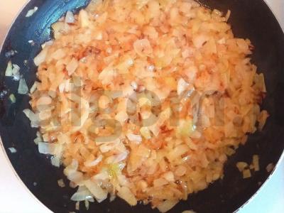 Švelniausi blynai su mėsos ir ryžių įdaru Žingsnis 6