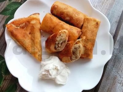 Švelniausi blynai su mėsos ir ryžių įdaru pagrindine nuotrauka