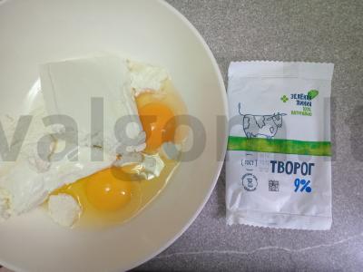 Varškėčiai su ryžių miltais ir karamele Žingsnis 1