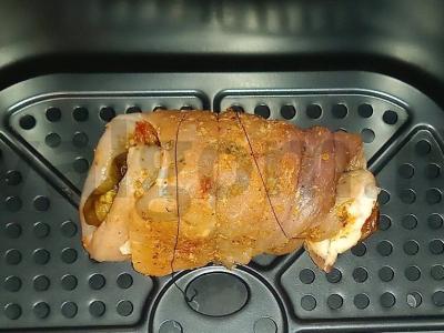 Kiaulienos ritinėlis su baklažanu Žingsnis 6