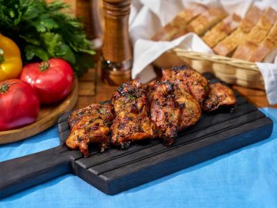 Vištienos šašlykas pagrindine nuotrauka