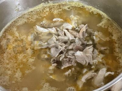 Žirnių tyrės sriuba Žingsnis 4