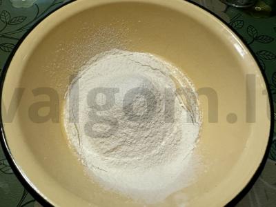 Blynai su pienu Žingsnis 2