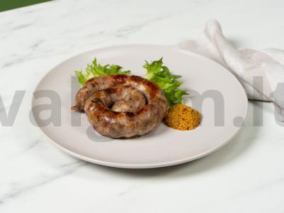 Namų dešra iš kiaulienos pagrindine nuotrauka