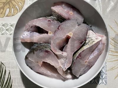 Žuvis grietinėje ir sojų padaže Žingsnis 1