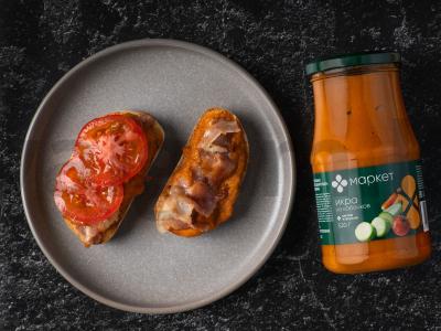 Brusketa su cukinijų ikra Žingsnis 4