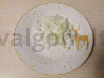 Spagečiai su mėsos kukuliais ir pomidorais Žingsnis 5