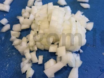 Makaronai su faršu ir svogūnais Žingsnis 3