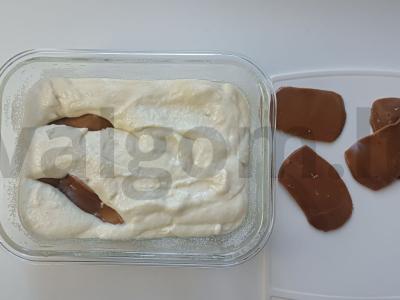 Keksas su kriauše ir sviestiniu karameliniu be miltų Žingsnis 6