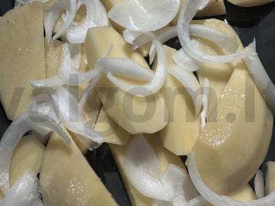 Skani upėtakis su mandarinų skiltelėmis Žingsnis 2