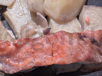 Skani upėtakis su mandarinų skiltelėmis Žingsnis 4