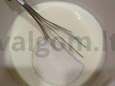 Šokoladiniai keksiukai su kefyru Žingsnis 3