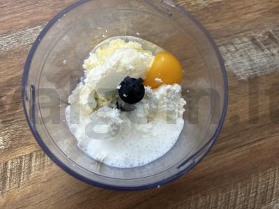 Varškės-kokoso keksiukai Žingsnis 1