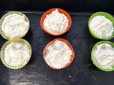 Varškės-kokoso keksiukai Žingsnis 5