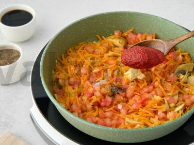 Vegetariškas sriuba su funchoza ir grybais Žingsnis 4