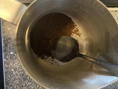 Rytinė kava be virimo Žingsnis 1