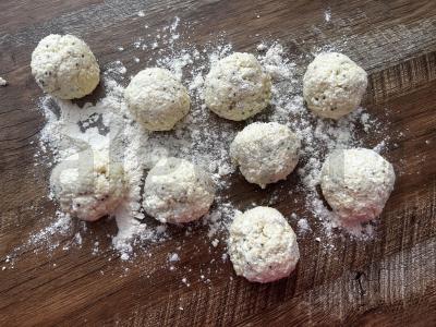 Varškėčiai su chia sėklomis pusryčiams Žingsnis 3