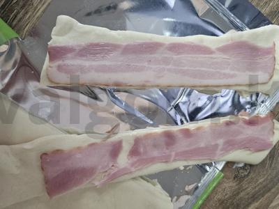 Sluoksniuotos tešlos su bekonu Žingsnis 3