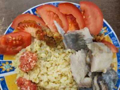 Bulguras su sviestu pagrindine nuotrauka