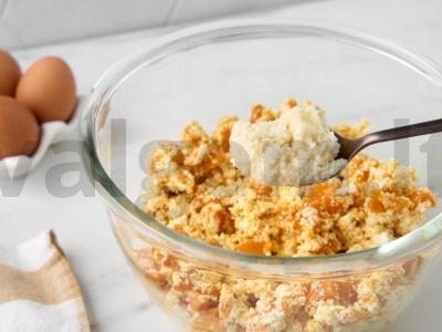 Varškės apkepas su moliūgu Žingsnis 4