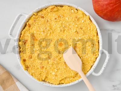 Varškės apkepas su moliūgu Žingsnis 6