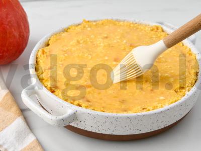 Varškės apkepas su moliūgu Žingsnis 7