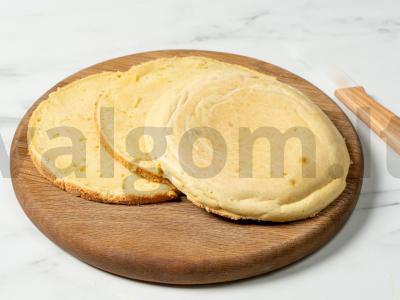 Tortas „Su Naujaisiais metais“ su šokoladu ir graikiniais riešutais Žingsnis 3