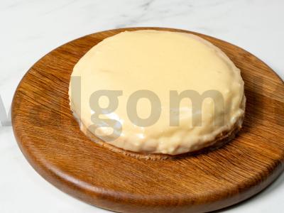 Tortas „Su Naujaisiais metais“ su šokoladu ir graikiniais riešutais Žingsnis 8