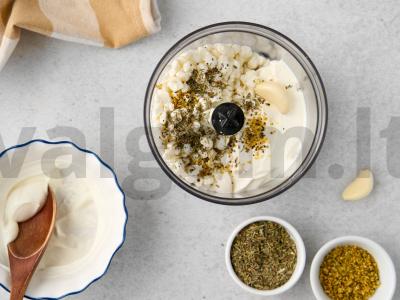 Užkandžių morkų-varškės ritinys Žingsnis 5