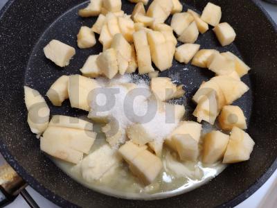 Pšenių košė su karamelizuotais obuoliais Žingsnis 3