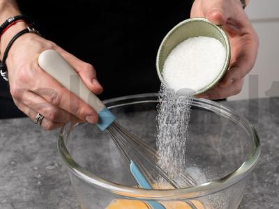 Aviečių blynai su žemės riešutų kremu ir varške Žingsnis 1