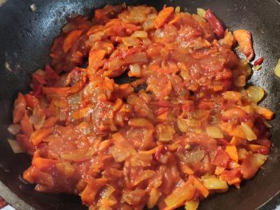 Harcho sriuba su jautienos sultiniu ir prieskoniais Žingsnis 5