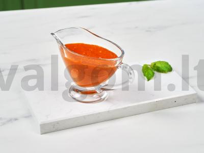 Rūgščiai saldus padažas su sultimis ir imbieru pagrindine nuotrauka