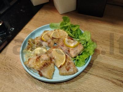 Pangasius su citrina keptuvėje Žingsnis 4