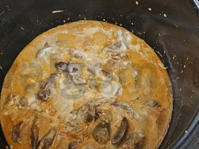 Spagečiai su širdelėmis grietinės padaže Žingsnis 4