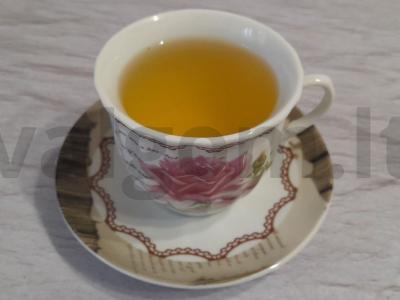 Žalioji arbata su citrusiniais vaisiais, mėtomis ir vaniliniu cukrumi pagrindine nuotrauka