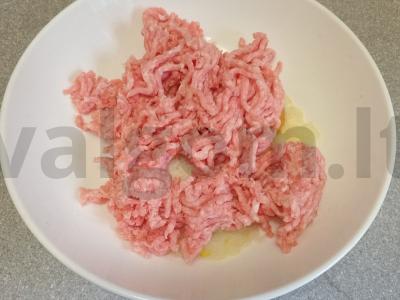 Kalakutienos kotletai su kuskuso garnyru Žingsnis 3